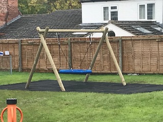 New Barnstone Playground swing
